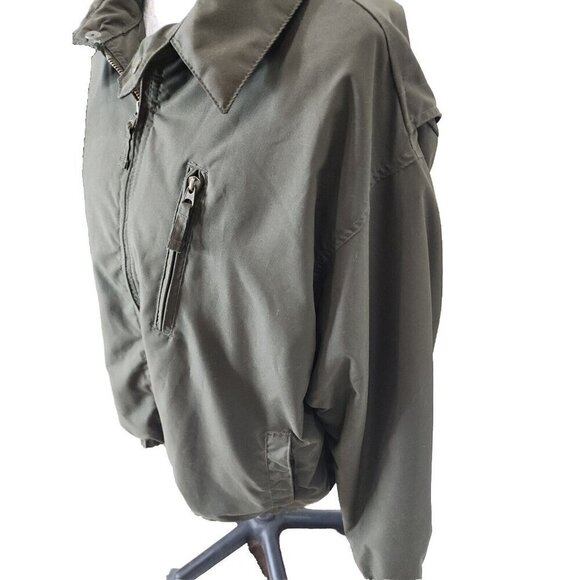 Knightsbridge Green Bomber Style Jacket Zip Front Insulated Men's XL - Picture 2 of 10